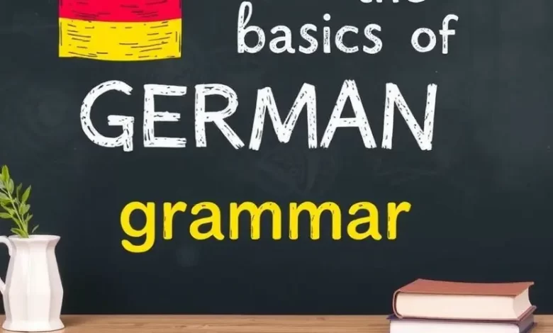 Photo of Die Grundlagen der deutschen Grammatik